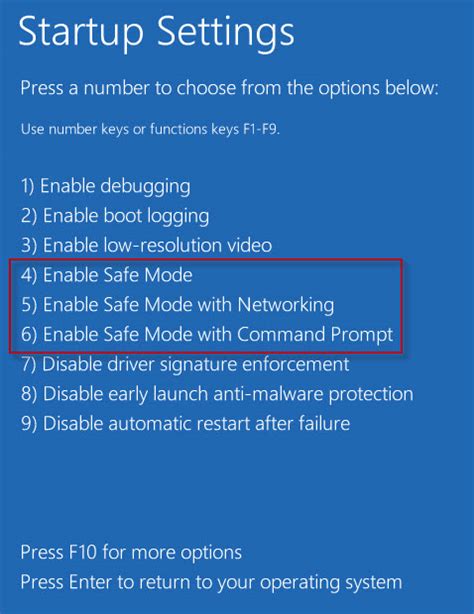 How To Boot Windows 10 Into Safe Mode From Command Prompt