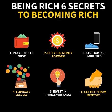 6 Secrets To Becoming Rich Follow Me On Instagram Tipsfreetips