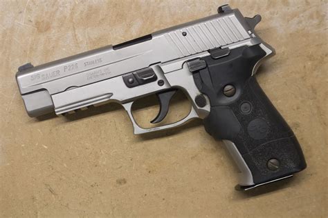 Sig Sauer P226r Stainless 40 Sandw Dasa Police Trade Ins With Crimson
