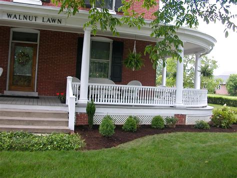 Our New Landscape Around The Wrap Around Porch Porch Landscaping