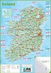 Ireland Road Map - Large Printable Map Of Ireland - Printable Maps