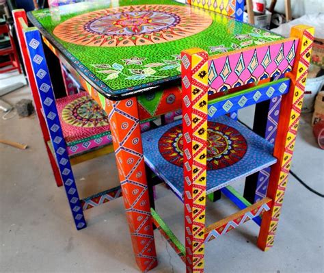Love It Colorful Furniture Whimsical Furniture Mexican Furniture