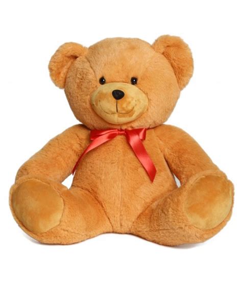 Teddy Bear Brown 60 Cm Red Ribbon At Neck Plush Toys Buy Teddy Bear