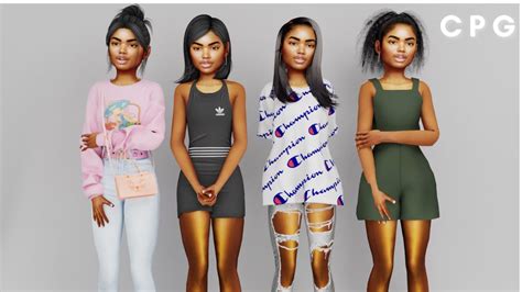 Sims4 Preteen Outfits Images And Photos Finder