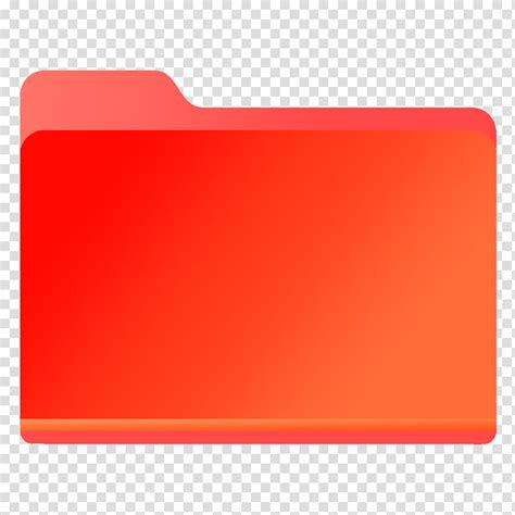 Color Folders Mac Os Sierra Red Icon Transparent Background Png