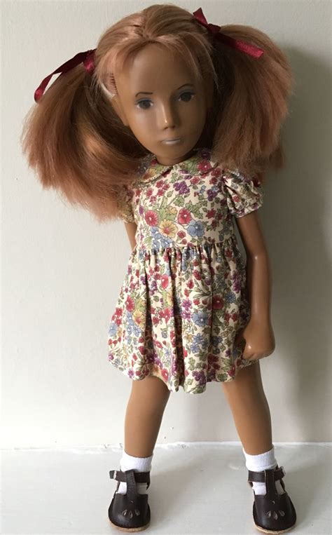 Early No Philtrum Sasha Doll Dungaree Girl Redressed In Vintagesasha Sasha Doll Sashas Sacha