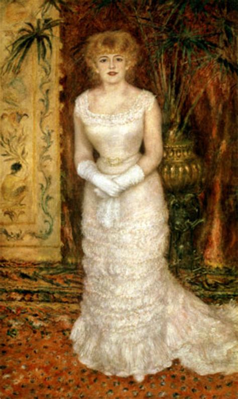 Portrait Of Jeanne Samary 1857 90 Pierre Auguste Renoir As Art