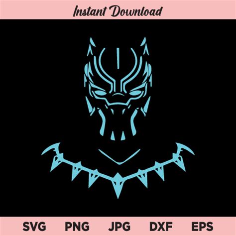 Paper Party And Kids Papercraft Vector Black Panther 064 Svg Dxf Eps Pdf