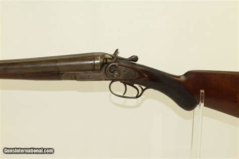 Bayard Arms Co Henry Pieper Sxs Hammer Shotgun C R Belgian Made Double Barrel Hammer Shotgun