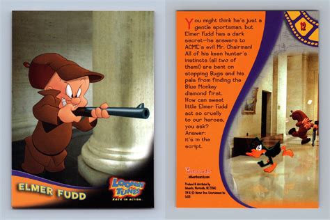 Elmer Fudd 12 Looney Tunes Back In Action 2003 Inkworks Trading Card