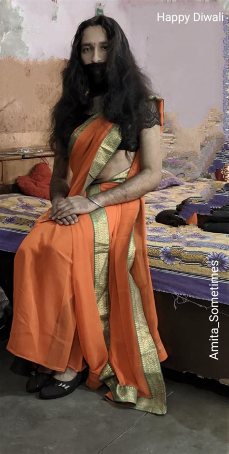 First Time Wearing A Indian Saree 😍 Rcrossdressing