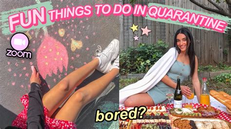 So here are 45 things i've done to kill quarantine boredom. 10 FUN things to do when you're bored during quarantine ...