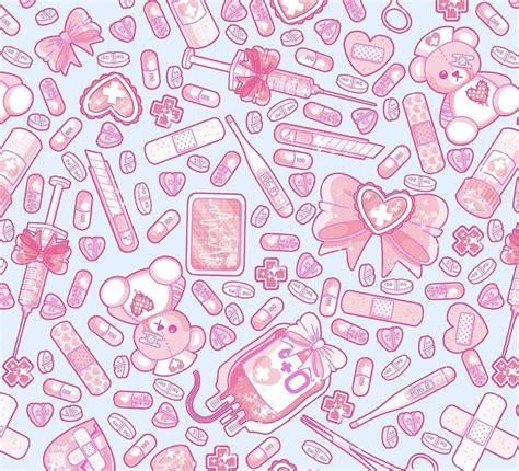 Pastel Goth Pink Wallpaper