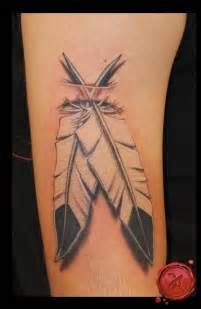 The Native American Eagle Feather Tattoo Design For Men