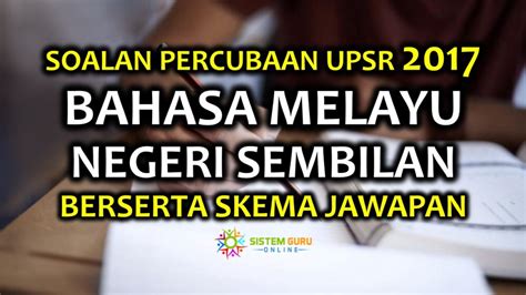 Berikut merupakan soalan percubaan spm sains pertanian 2018 bagi ar3 untuk anda jadikan rujukan dan panduan. Soalan Percubaan UPSR 2017 Bahasa Melayu Negeri Sembilan ...