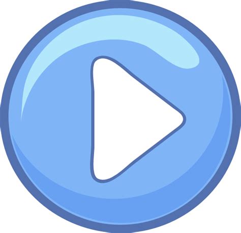 Blue Play Button Clip Art At Vector Clip Art Online