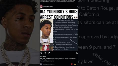 Nba Youngboy House Arrest Rules Youtube