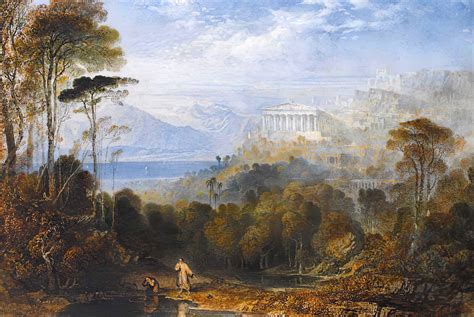 John Martin Classic Art Painting Classical Art Diogenes Throwing