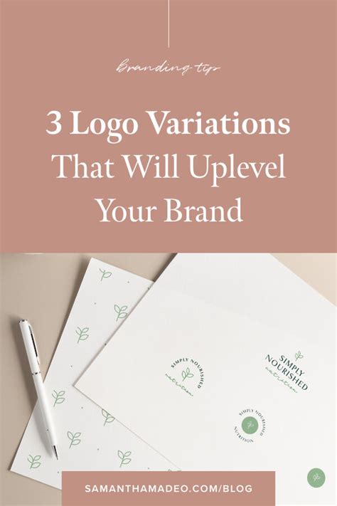 3 Logo Variations Every Brand Needs — Samantha Madeo Branding And Website