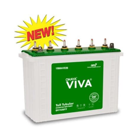 Okaya Viva Ov Tt Ah Tall Tubular Inverter Battery At Rs