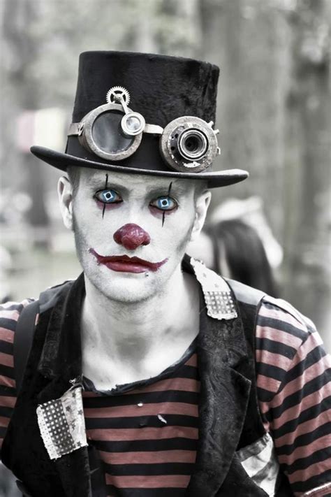 1001 idées de maquillage halloween homme impressionnant halloween costumes clown makeup