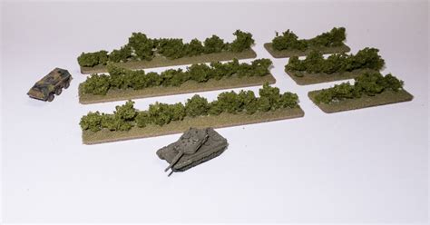 Tabletop Fix Gamecraft Miniatures New 6mm Hedges