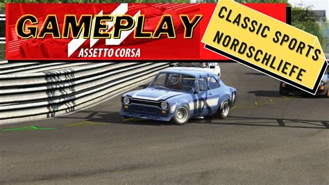 Assetto Corsa GAMEPLAY Nordschliefe With Classic Sports Cars PC YouTube