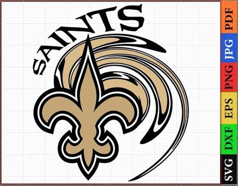 New Orleans Saints Logo Vector At Collection Of New