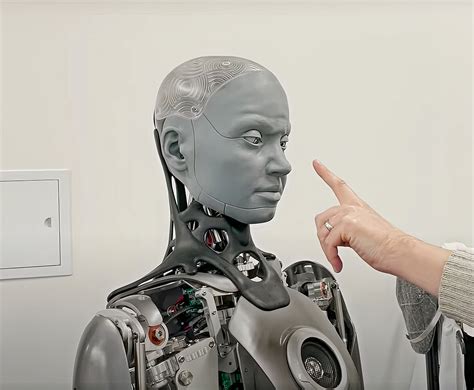 Engineered Arts Ameca Humanoid Robot Shows What Happens When You Invade Their Personal Space