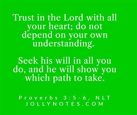 Trust In The Lord With All Your Heart 7 Encouraging Bible Verses About
