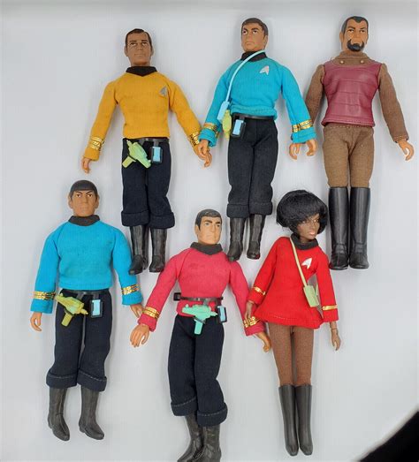 Original 1970s Star Trek Mego 8 Action Figures See Pix U Pick Your