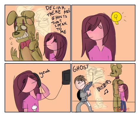 Springtrap And Deliah In A Nutshell By Secret Post On Deviantart Fnaf Funny Anime Fnaf Fnaf