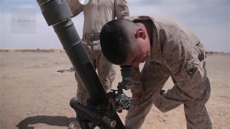 Marines Fire M252 81mm Mortars Youtube