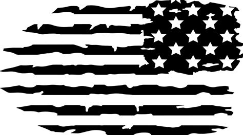 Distressed American Flag Etsy