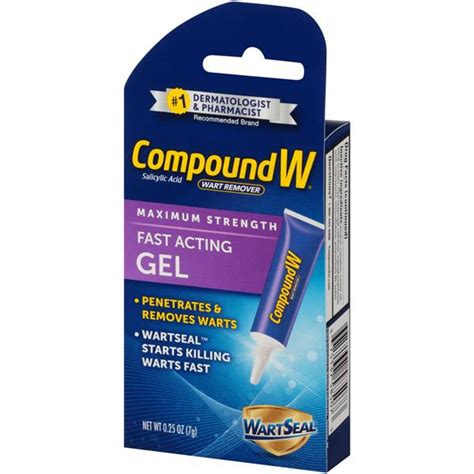 compound w maximum strength fast acting gel wart remover hy vee aisles online grocery shopping