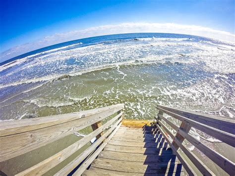 Coastal Scenes Around Folly Beach South Carolina Stock Image Image Of