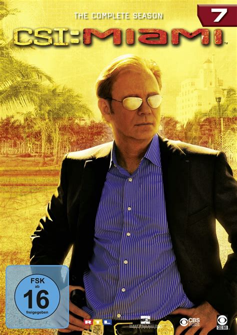 CSI Miami Season 7 Alemania DVD Amazon Es Caruso David