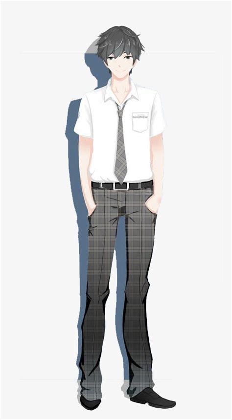 Boy Clipartcartoon Clipartschoolboystudentschool Uniformhandsome