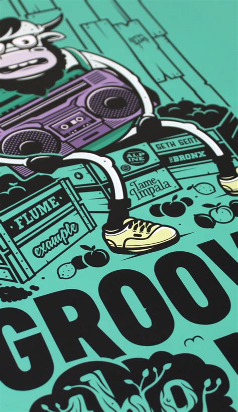 Groovin The Moo T Shirt Comp Submission On Behance