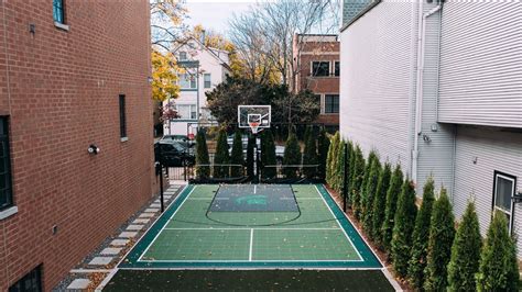 Residential Basketball Court Sports Court Maher Development Custom