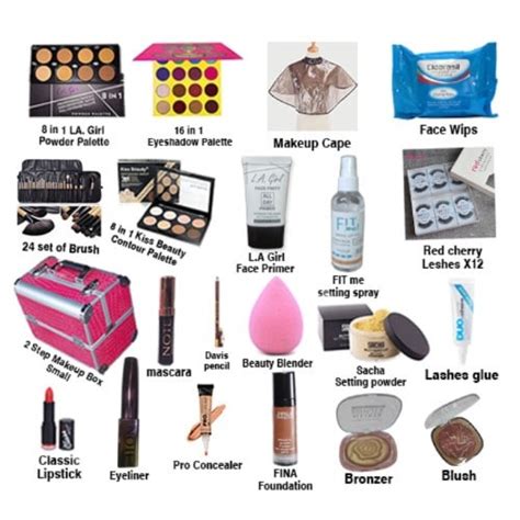 Complete Makeup Kits Professional List Saubhaya Makeup