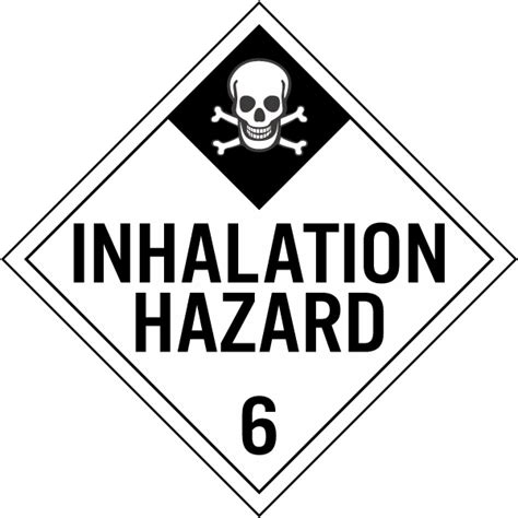 Inhalation Hazard Class Placard Claim Your Discount