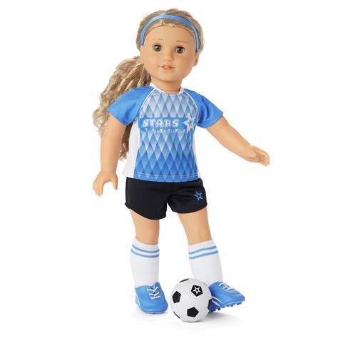 go for the goal soccer outfit for 18 inch dolls