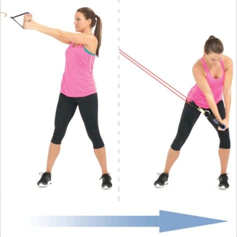 High Low Side Wood Chop With Rb Exercise How To Workout Trainer By