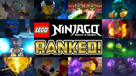 All 23 Ninjago Elemental Powers Ranked ⚡ Youtube