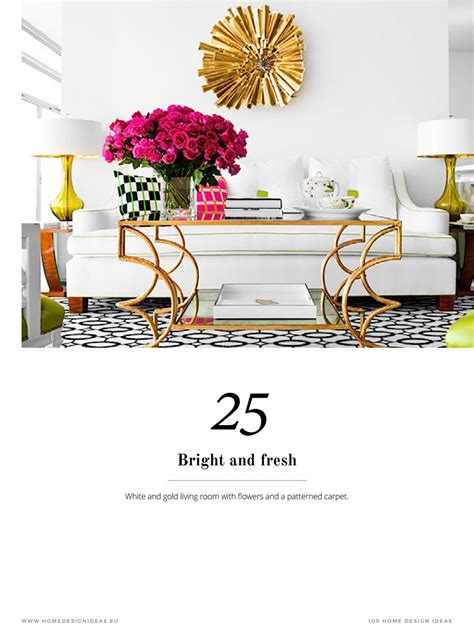 Interior Design Trends 2018 Gold Living Room Interior Design