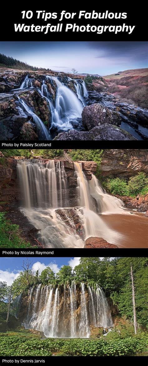 10 Tips For Fabulous Waterfall Photography Nature