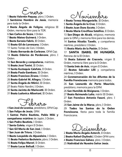 Calendario Con Nombres De Santos 2023 Honda Imagesee