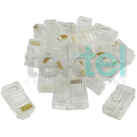 Here is a simple overview on making up a cat5e cable using a rj45 plug and boot , whilst there are many ways to achieve the same result, this is one of my. Ethernet Gold Plated Network Connector RJ45 8P8C CAT6 Modular Plug (50/pack) - Walmart.com ...