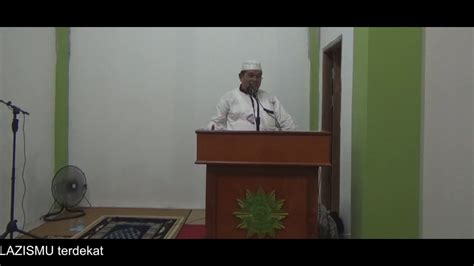 Kultum Ramdhan Ustadz Drs H Muhammad Yahya Youtube